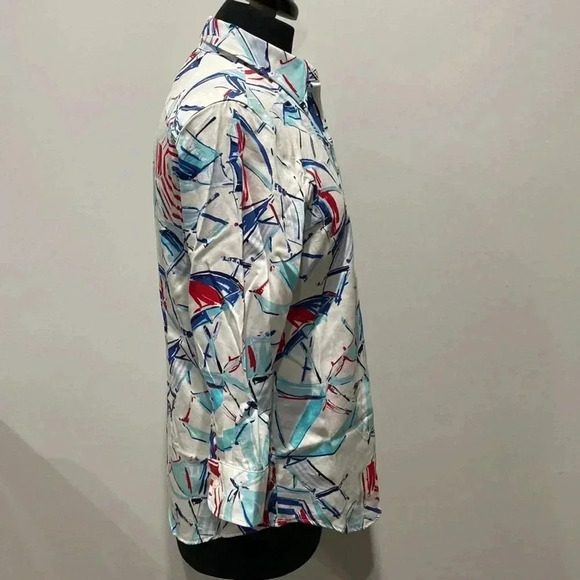 Chaps | 3/4  length sleeve button down - Picture 3 of 6